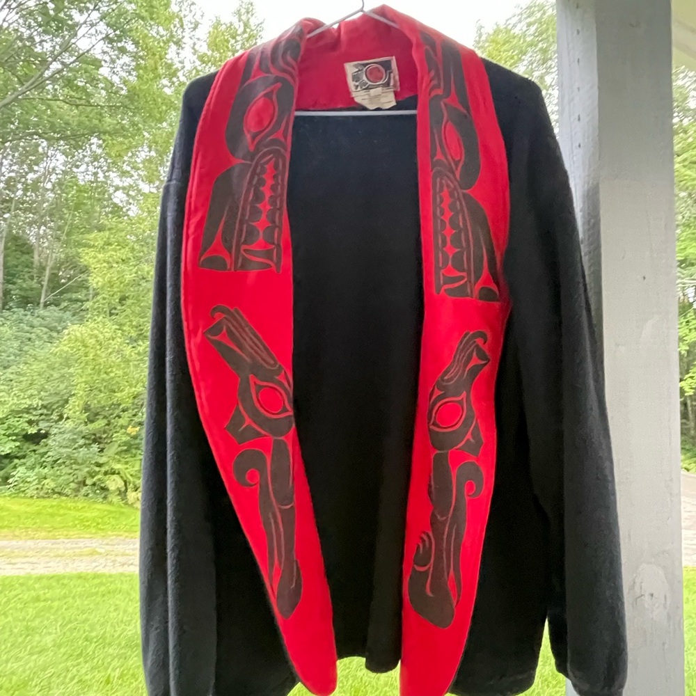 One of a kind Vintage,!Ay Ay Mut Original Salish Coat RARE!!…